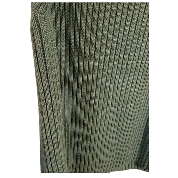 Women's Vintage Lands' End 1/4 Zip Sweater Medium - Picture 4 of 7